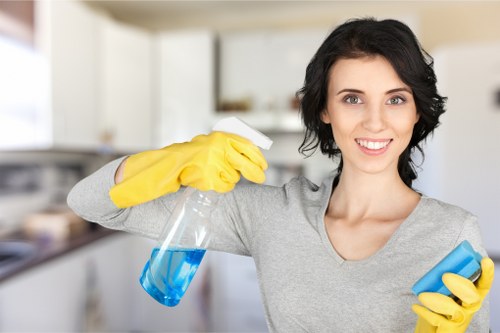 Team of Tufnell Park Carpet Cleaners providing window services